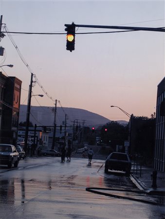 Gregory Crewdson (1962) - Production still (Merchant's row), 2003