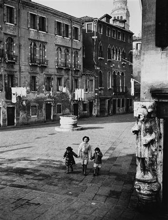 Paolo Monti (1908-1982)  - Campo dei Mori, Venezia, 1953