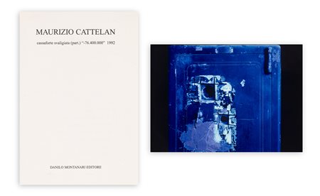 MAURIZIO CATTELAN (1960) - Cassaforte svaligiata, 1992