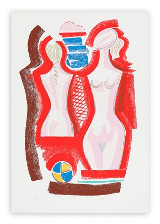 MARIO TOZZI (1895-1979) - Lo specchio, 1979