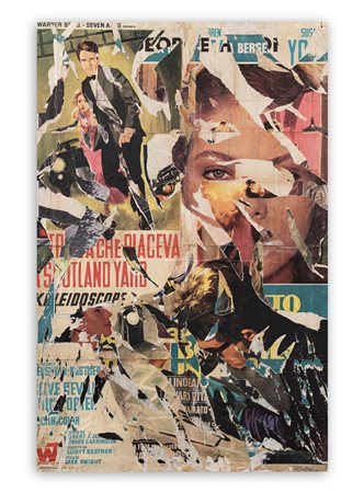 MIMMO ROTELLA (1918-2006) - Scotland Yard, 1979