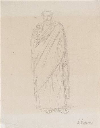 Pierre-Auguste Pichon (Sorèze 1805-Parigi 1900) Studio di Apostolo (Disegno...