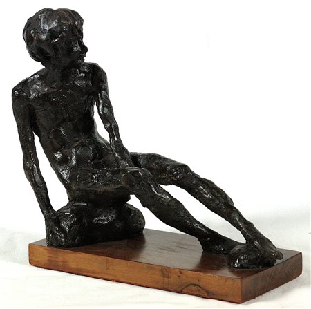 Augusto Murer (1922-1985) Senza titolo Scultura in bronzo, multiplo cm...