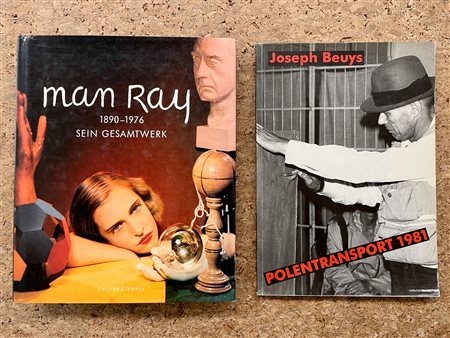 MAN RAY E JOSEPH BEUYS - Lotto unico di 2 cataloghi