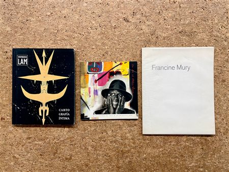 WIFREDO LAM, MILES DAVIS E FRANCINE MURY - Lotto unico di 3 cataloghi