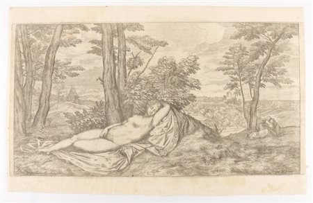 Valentin Lefebre (1637-1677). Venere dormiente