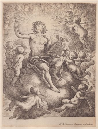 Giovanni Battista Catenaro (c. 1691-c. 1727). Apollo con i putti