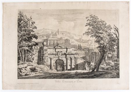 Pietro Gaspari (c. 1720-1785). Urbis Pomaerium, et Porta