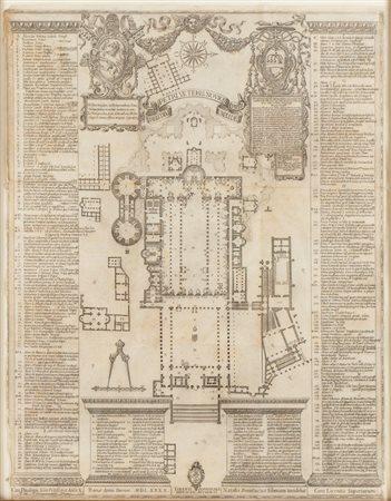 Natale Bonifacio (1537-1592). Almae Urbis Divi Petri Veteris Novique Templi Descriptio, 1590