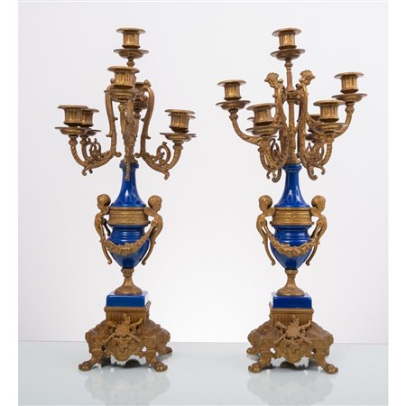 COPPIA DI CANDELABRI