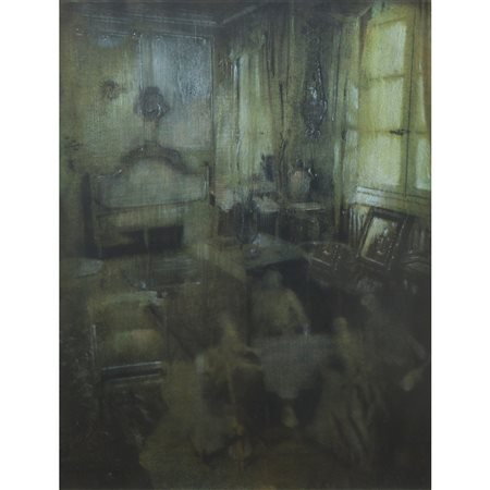 Francesco Balsamo (Catania  1969)  - Interno con generale, 2005