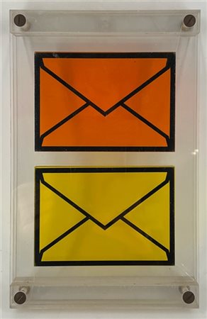 Tino Stefanoni "Senza titolo" 
multiplo in plexiglass
cm 27x17,5x3
firmato e num