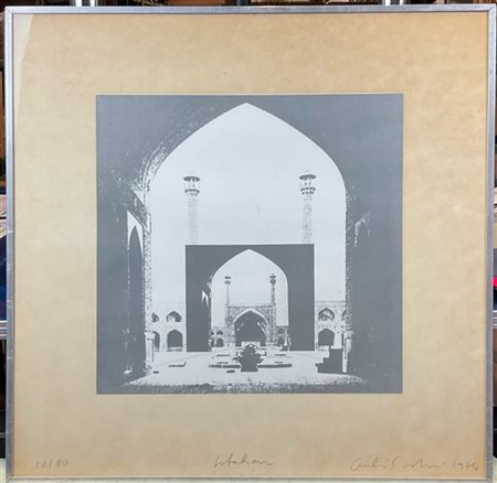 Giulio Paolini "Isfahan" 1974
stampa offset
cm 49x49
firmata, titolata, datata e