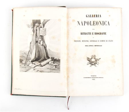 Galleria napoleonica - ritratti e biografie 1853 - Torino