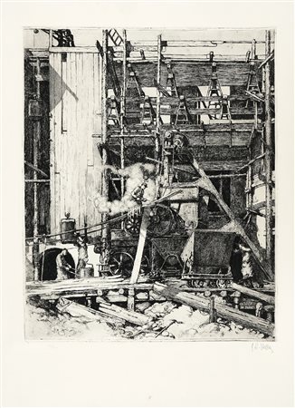 Guido Balsamo Stella, Cantiere. 1910.