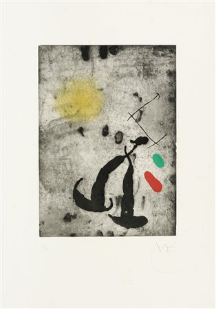 Joan Miró, Le Fugitif. 1962.