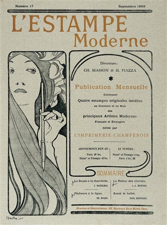 Alphonse Mucha, L'Art Photographique. 1898-99.