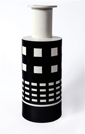  Ettore Sottsass, Vaso Rocchetto per Bitossi.  1958.