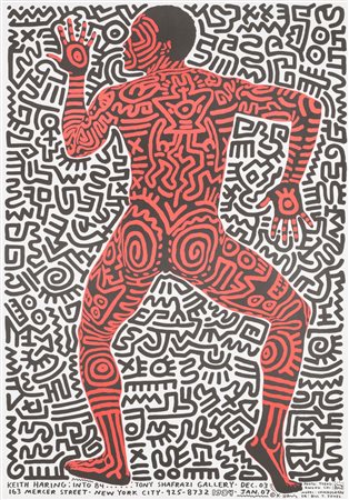 Keith Haring “Into 84 - Tony Shafrazi Gallery” 1984