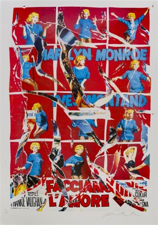 Mimmo Rotella “Facciamo l’amore”