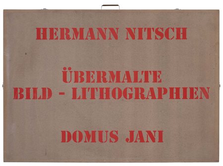 HERMANN NITSCH (Vienna, 1938 - 2022) Uebermalte Bild Lithographien 1991 10...