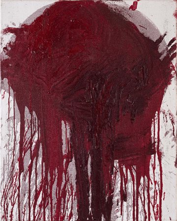 HERMANN NITSCH (Vienna, 1938 - 2022) Schuttbild 2005 acrilici su tela cm....