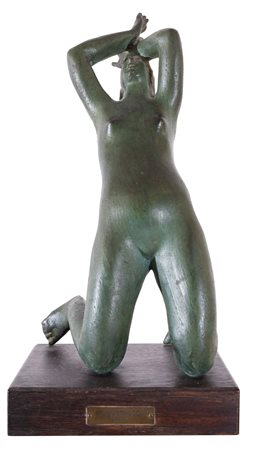 NAPOLEONE MARTINUZZI (Murano (VE), 1892 - Venezia, 1977) Figura di donna...