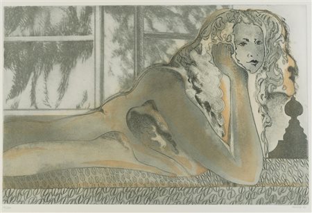 Carlo Bertè (Piacenza 1939), “Sfinge domestica”, 1981.