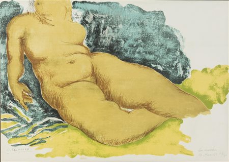 Augusto Murer (Falcade 1922 - Padova 1985), “La modella”, 1969.