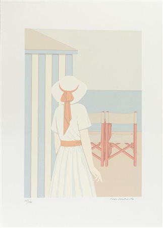 Aldo Andreolo (Venezia 1926 – 2020), “Figura femminile di spalle”