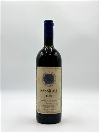  
Tenuta San Guido, Sassicaia, 1983 1983
Italia-Toscana 0,75