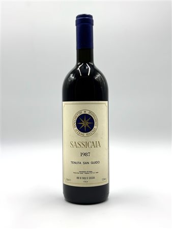  
Tenuta San Guido, Sassicaia, 1987 1987
Italia-Toscana 0,75