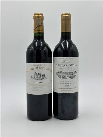  
Château Bahans Haut Brion - Château Rauzan Segla, 1998-2001 1998-2001
Francia-Bordeaux 0,75