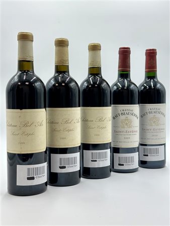  
Selezione Saint Estephe, 3 Château Bel Air, 2 Château Haut - Beausèjour, 1999-2009 1999-2009
Francia-Saint-Estephe 0,75