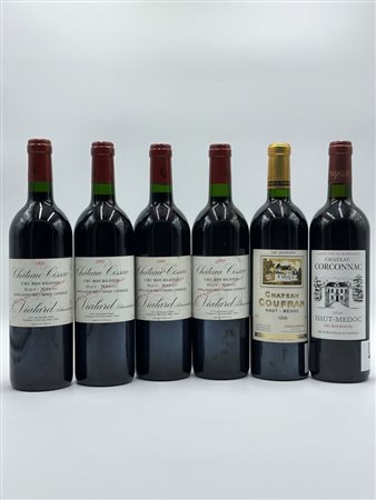  
Selezione Bourgeois, Château Cissac, Château Coufran, Château Corconnac, 1995-1998-2010 1995-1998-2010
Francia-Varie 0,75