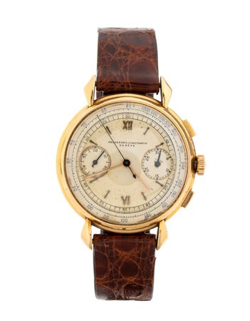 VACHERON CONSTANTIN Chronograph: orologio da polso in oro Anni '40 cassa in...