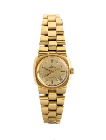 ZENITH Orologio da polso Lady in oro 18k cassa e bracciale integrato in oro...