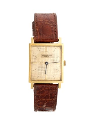 BAUME & MERCIER Orologio da polso uomo in oro 18K Anni '60 - '70 cassa in oro...