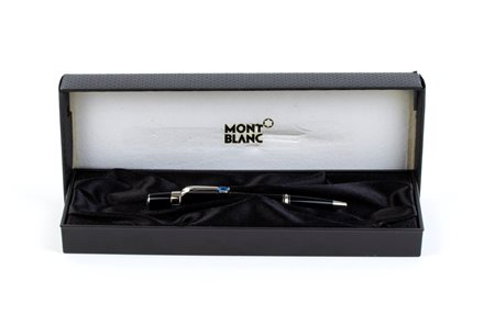 MONTBLANC Boheme: Penna roller con topazio blu Corpo in pregiata resina nera...