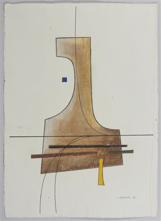 VERONESI LUIGI (1908 - 1998) - COMPOSIZIONE, 1966.