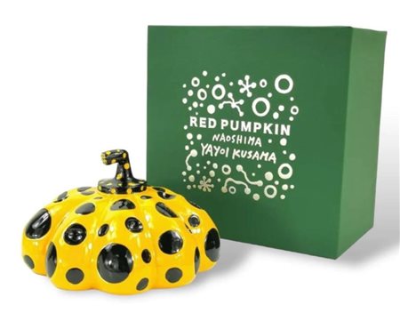 KUSAMA YAYOI Giappone 1929 "Red Pumpkin Naoshima"