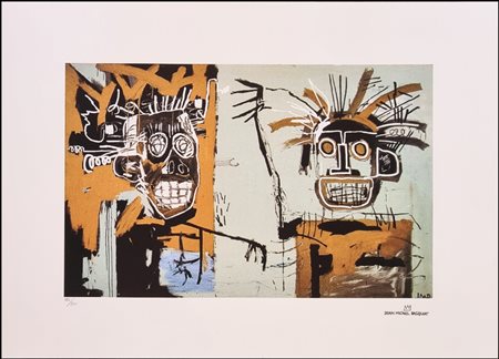 BASQUIAT JEAN-MICHEL New York 1960 - 1988 "Senza titolo"