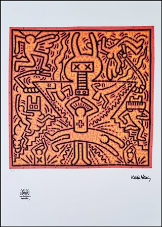 HARING KEITH Pennsylvania 1958 - New York 1990 "Senza titolo"