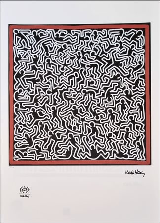 HARING KEITH Pennsylvania 1958 - New York 1990 "Senza titolo"