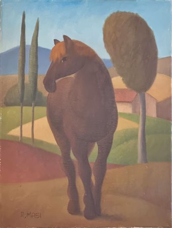 MASI ROBERTO Firenze 1940 - 2011 "Cavallo"