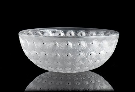 Bowl Nemours in cristallo    René  Lalique