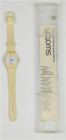 SWATCH CORAL REEF, 1985 mod. DOTTED SWISS, cod. LW104 anno 1985 Completo di...