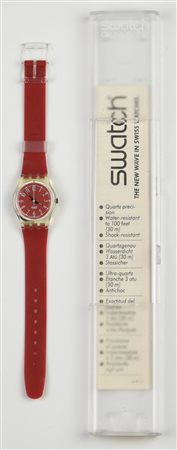 SWATCH HI-CLASS, 1992 mod. ROTE-LEI, cod. LK128 anno 1992 Completo di scatola...