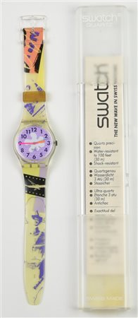 SWATCH D.J.TEN STRIKES, 1991 mod. RAVE, cod. GK134 anno 1991 Completo di...