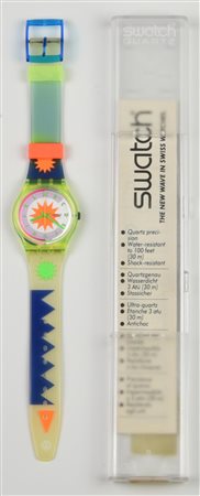 SWATCH GIRO DEL MONDO, 1991 mod. ARTIC STAR, cod. GJ108 anno 1991 Completo di...